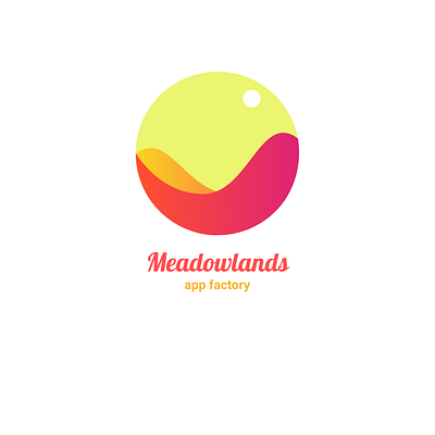 Meadowlands Startup Logo branding figma logo ui