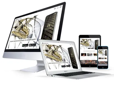 Web- and App development - music school affinity branding design graphic design icon illustration logo responsiv webdesign ui vector