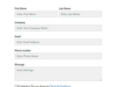 Free Contact From HTML Website Template bootstrap design free template free templates free website template html template webdesigner website template