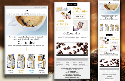 Ecommerce Coffee Shop Mailchimp Template