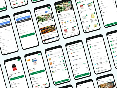Alget Mobile App user interface