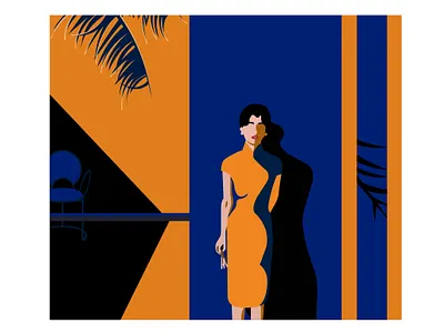 Flat illustration fashion illustration flat illustration portrait illustration vector art vector tracing