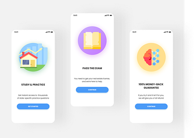 Professional Prep App app design illustration interface ios mobile ui ux