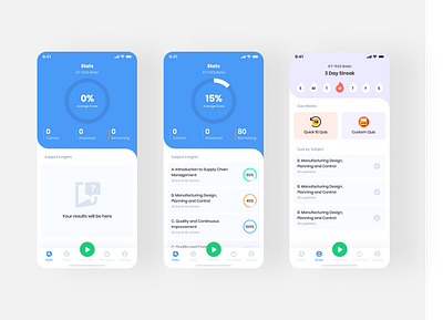 Professional Prep App app design illustration interface ios mobile ui ux