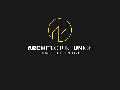 Architecture Union adobe photoshop brand identity branding design graphic design illustration logo minimalist