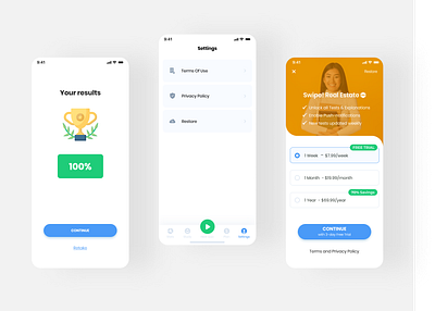 Professional Prep App app design interface ios mobile ui ux