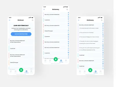 Professional Prep App app design interface ios mobile ui ux