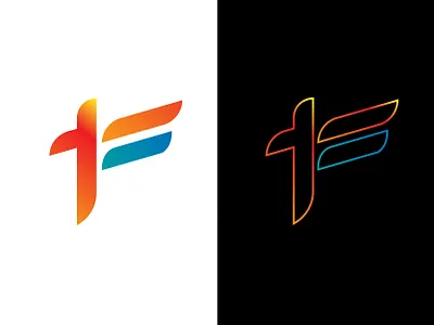 FT LETTER MARK LOGO 3d app branding branding logo design graphic design graphics design icon illustration logo logo design logo folio logo trend minimal logo minimalist logo modern logo ui ux vector vector logo