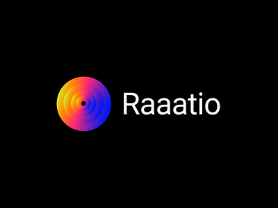 Raaatio branding design logo ui vector