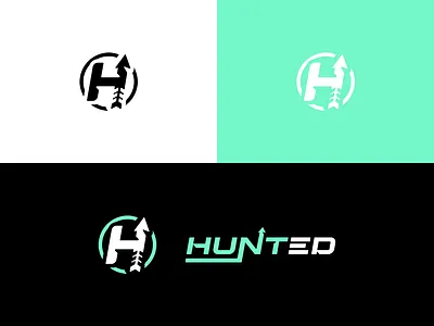 Hunted Logo Design branding design esports gaming identity illustration logo ui ux vector