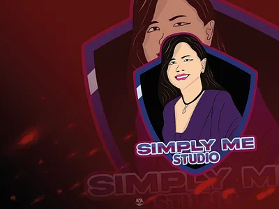Simply Me Studio branding logo logodesign vectorart