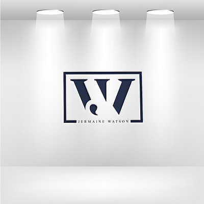 WJ intial logo deisgn. graphic design l logo logodesign logomaker