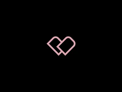 Paula Dantas | Brand Design brand branding clothes design fashion graphic design heart logo love mark vector