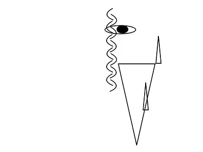 a curly hair girl with a desire black and white curly hair digital art girl illustration logo