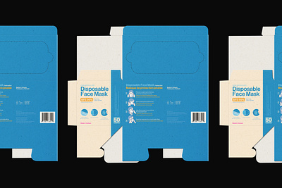 Disposable Face Mask design packaging vietnam