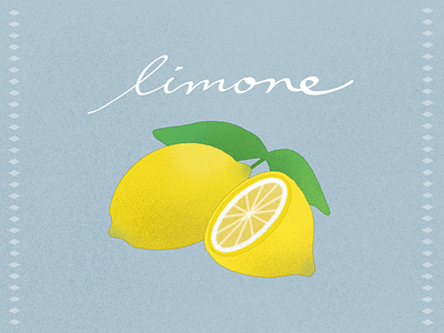 limone design graphic graphic design illustration procreate