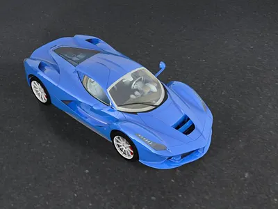 Ferrari Laferrari car design