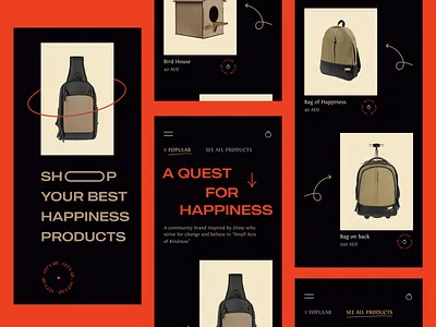 Aroz Shop Store App Design app brand ecommerce eshop mobileapp shop store trend trending ui ux visual