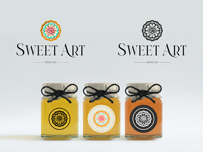 Sweet Art Logo brand branding design logo vector