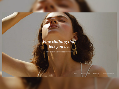 Hyperfluids - fine clothing branding design graphic design ui ux web design