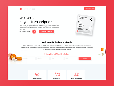 UI/UX Design & Development for your Pharmacy, medical business. career creative design designer illustration interface landingpage logo mobileapp uiux