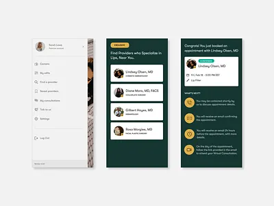 Superposition - provider branding design graphic design ui ux web design