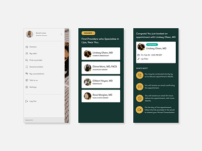 Superposition - provider branding design graphic design ui ux web design