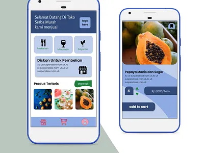 Yao Grocery Shop e commerce flutter food grocery shop grocery store mart online shop plant shop
