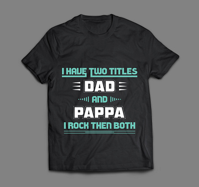 Father's Day T-shirt Design. branding clean colorful corporate creative design graphic design illustration print trend