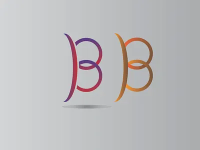 B logo animation branding design graphic design illustration illustrator logo ui ux vector