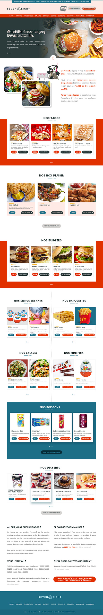 Food Takeaway Website art branding graphic illustration logo photoshop takeaway ui ux vector website