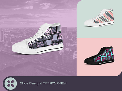 High Tops in the City city clothing leaves shoes skate sneakers streetwear stripes tartan