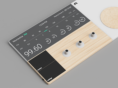 Radio Tunnels design industrialdesign minimalist product productdesign ui uidesign ux