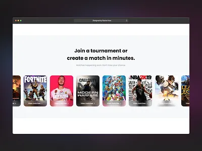 Online Gaming Platform: Earn while playing games you love design figma interaction design kuala lumpur malaysia product design ui ui design ux ux design visual design