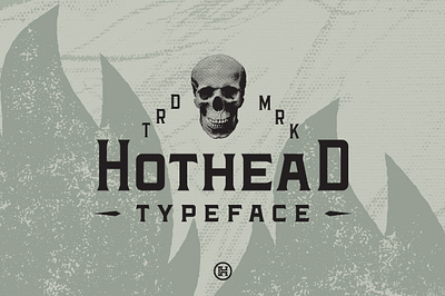 Hothead Western Font american culture business custom design font graphic design headfonts modern font professional type typeface typography vintage style