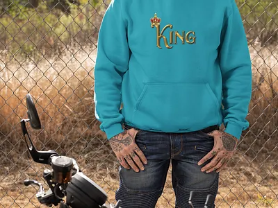 King Logo Design design graphicdesign illustration logo stylish tshirt typography