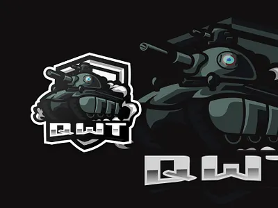 AMX 40 QWT LOGO esport logo tank vector