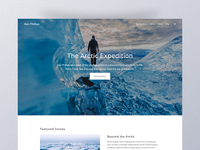 Aspect - Portfolio Template by Pixpa branding graphic design logo pixpa ui website template