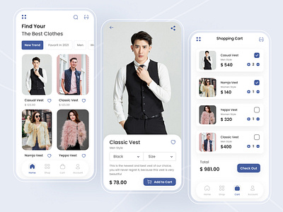 Ecommerce App app appstore branding design designapp graphics design illustration simple design ux ux apps