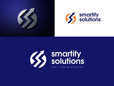 smartify solutions branding brand design brand designer branding corporate branding corporate design creative logo design digital marketing logo logomark minimal logo