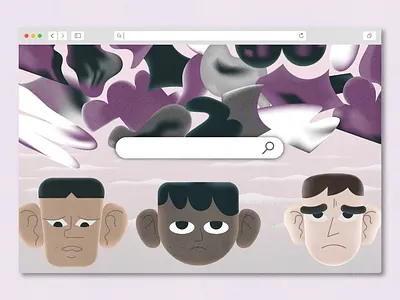 Monday mood! character design design illustration product ui vector webdesign