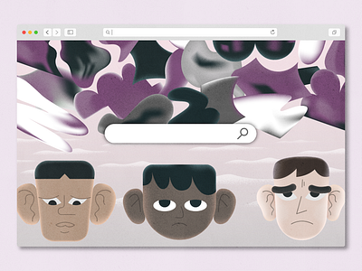 Monday mood! character design design illustration product ui vector webdesign