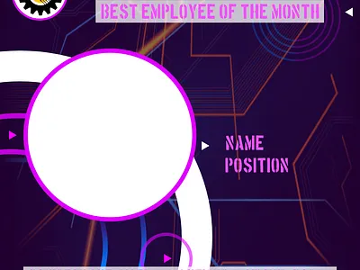 Purple Gradient Poster branding design illustration
