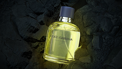 Dolce & Gabbana 3d 3d freelancer 3d product visualization art direction c4d cinema4d design octane perfumes piotr mirosz product visualization