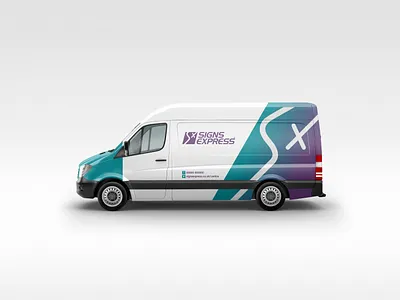 Signs Express - Vehicle Graphics - Half Wrap branding decals design graphic design large format print vehicle graphics vehicle wrap