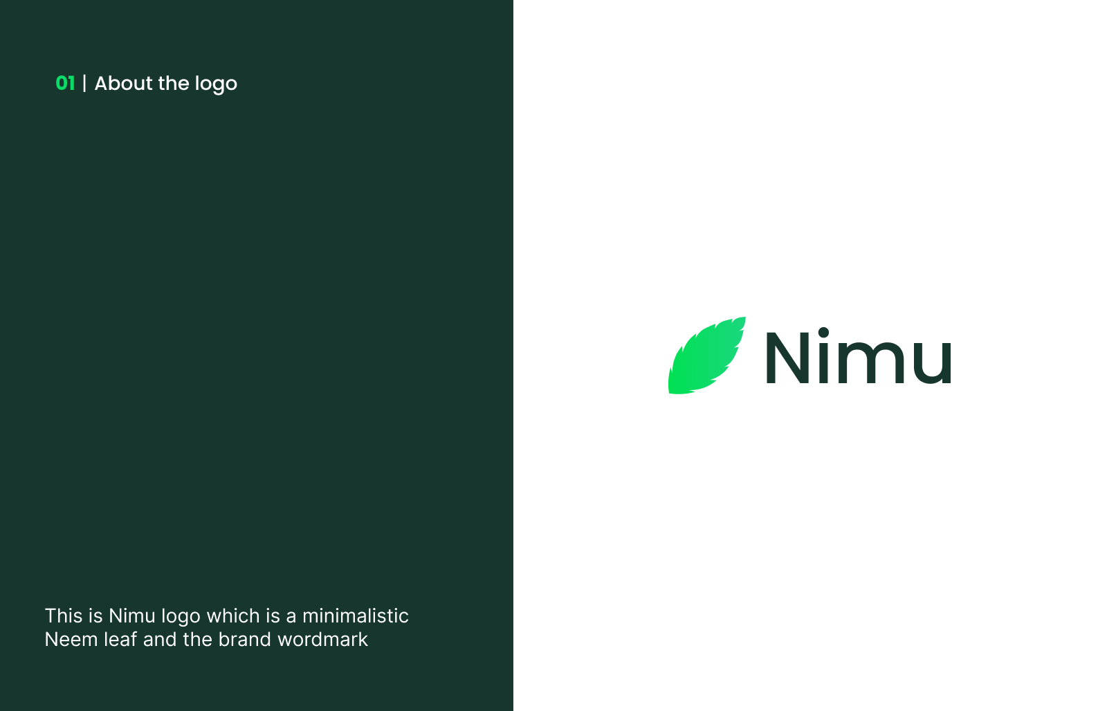 Nimu - Logo and Brand Guidelines by Neem Sutantio for Nimu Design on  Dribbble