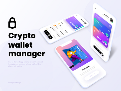 Crypto wallet app app app ui banking best ui bitcoin crypto crypto app crypto wallet exchange ui uiux wallet app web app