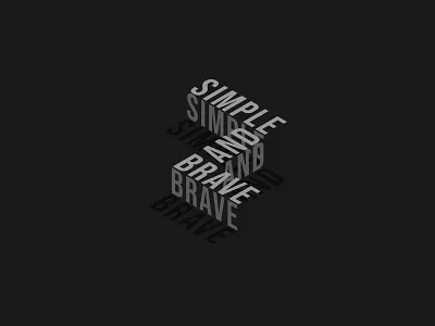 Isometric Typograhpy 3d graphic design