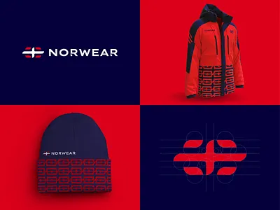 Norwear apparel brand brandf identity branding fashion logo logo logo design logo designer logomark outdoor ski snowboard winter