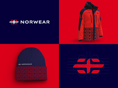 Norwear apparel brand brandf identity branding fashion logo logo logo design logo designer logomark outdoor ski snowboard winter